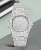 Imperial Ice Diamond Watch – Full Pave Luxury Timepiece