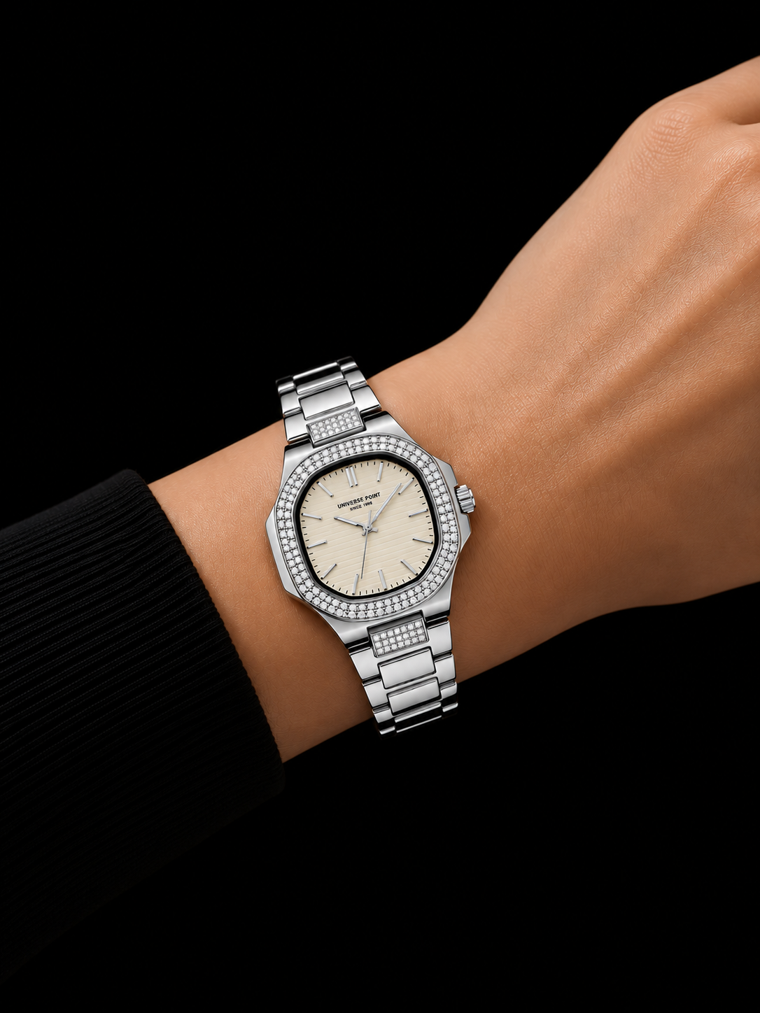 Universe Point Diamond Customized Luxury Women's Watch