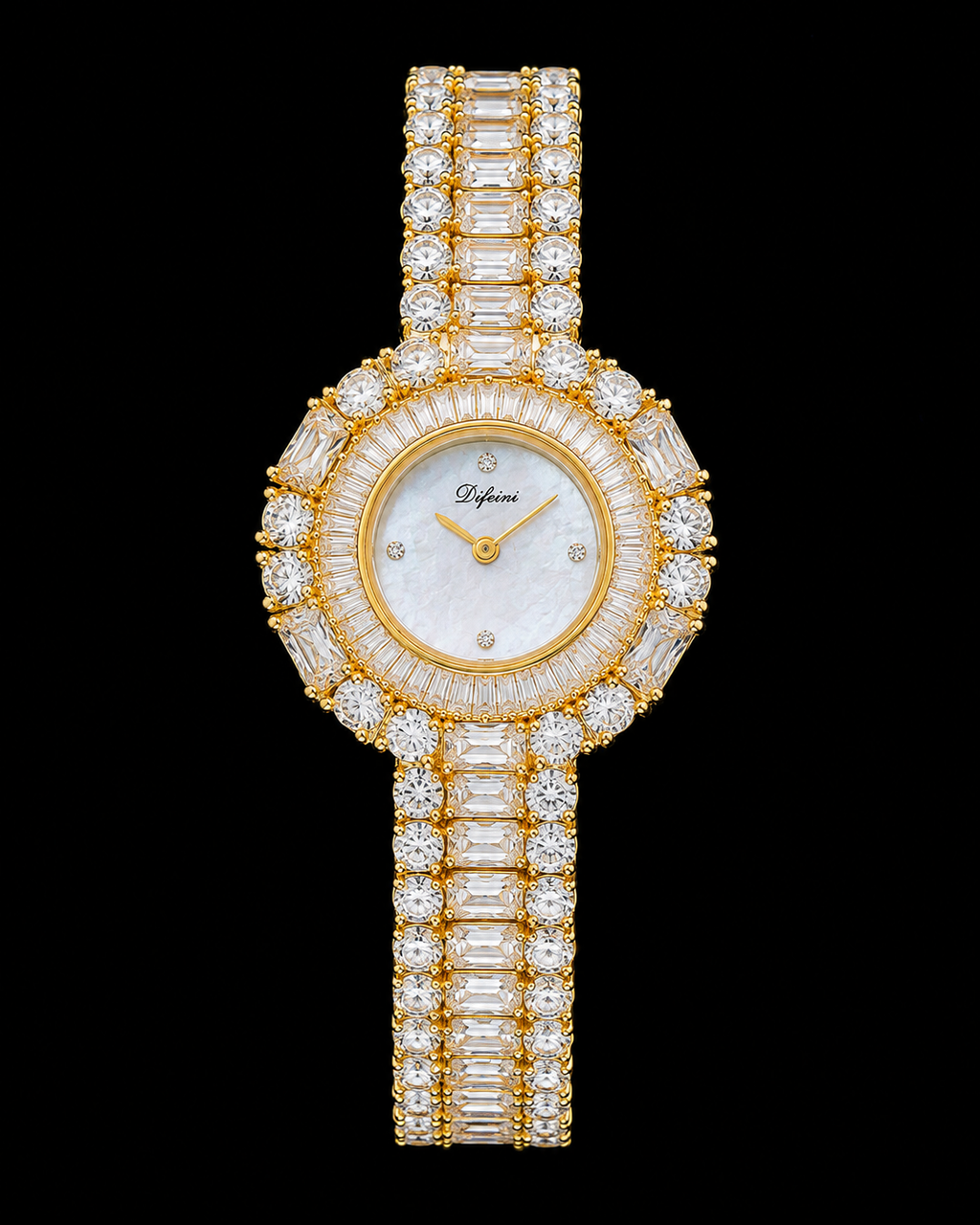 Difeini Diamond Customized Luxury Women's Watch