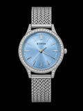 Titan Diamond Customized Luxury Women's Watch – Ice Blue Dial Edition