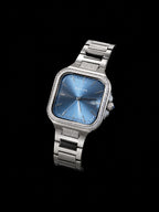 Titan Diamond Customized Luxury Blue Dial Women's Watch