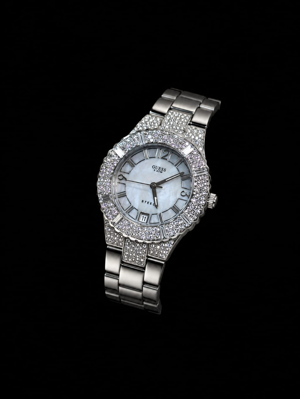 Guess Diamond Customized Luxury Women's Watch