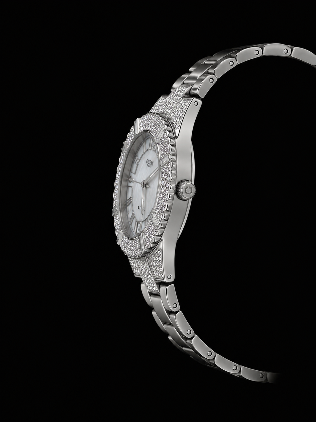 Guess Diamond Customized Luxury Women's Watch