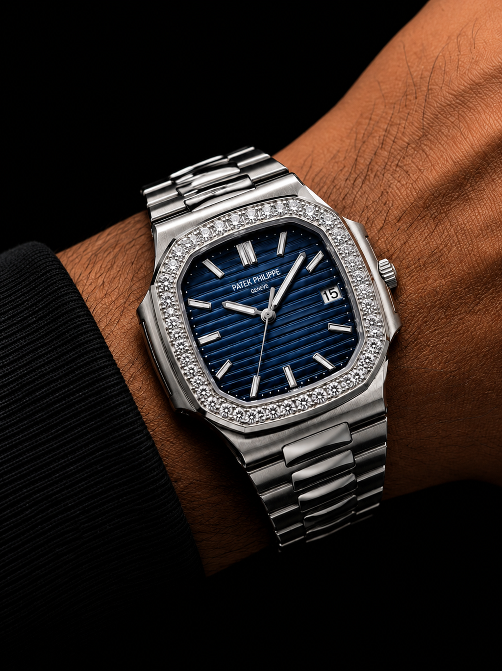 Patek Philippe Diamond Customized Luxury Watch