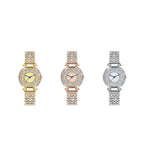 Royal Rose Gold Crystal Bracelet Watch for Women
