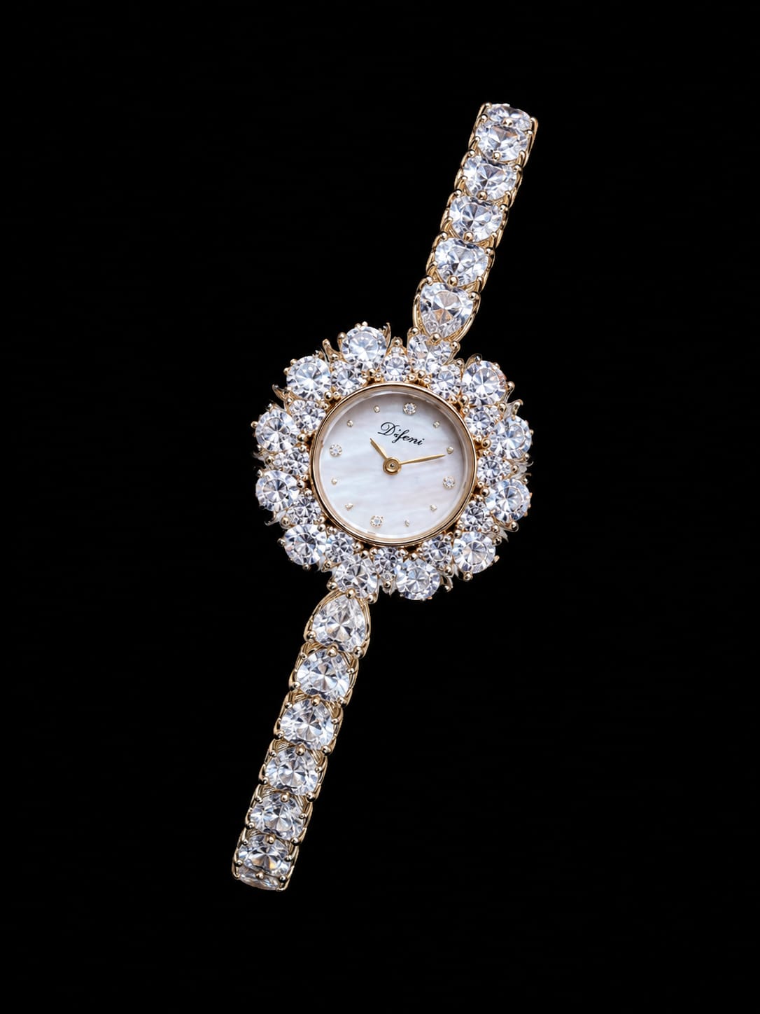 Difeni Diamond Customized Luxury Women's Watch