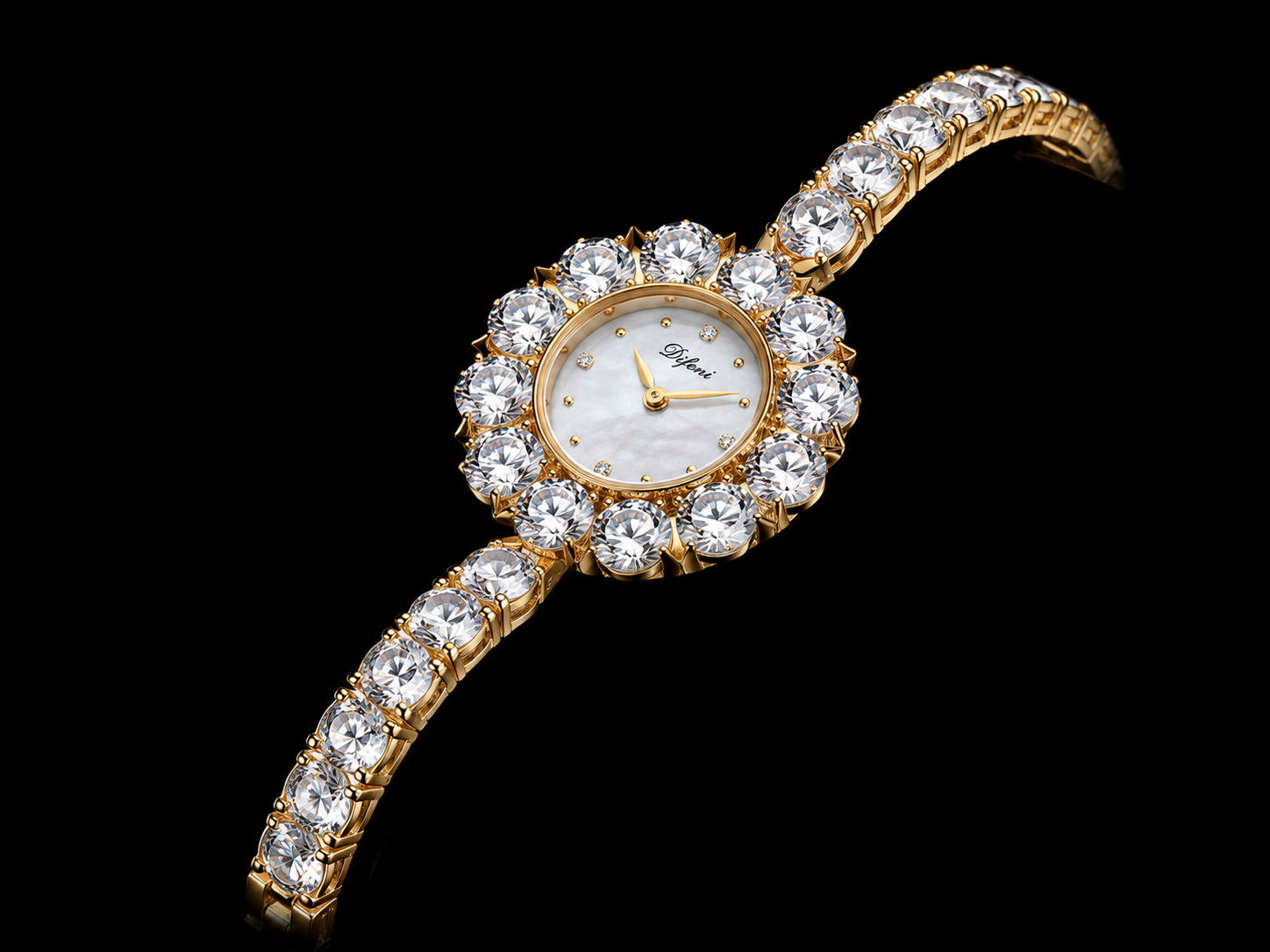 Difeni Diamond Customized Luxury Women's Watch