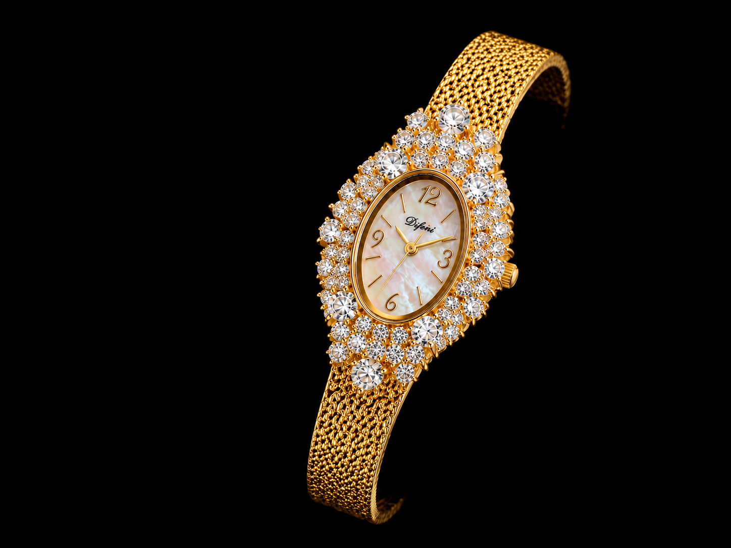 Difeni Diamond Customized Luxury Women's Watch