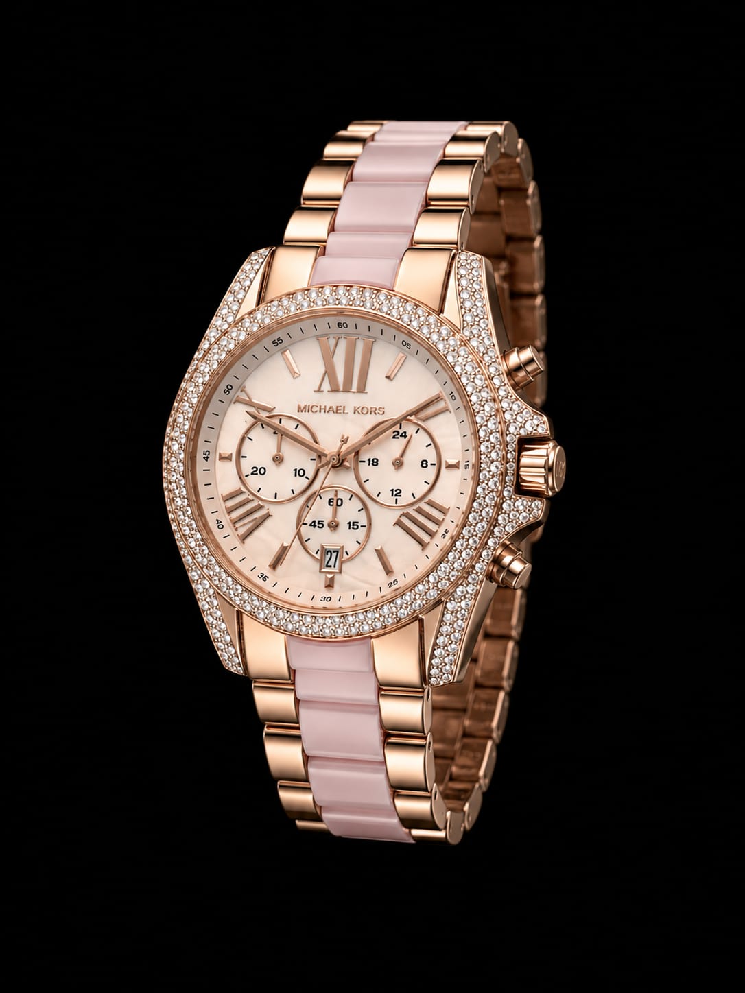 Michael Kors Diamond Customized Luxury Women's Watch