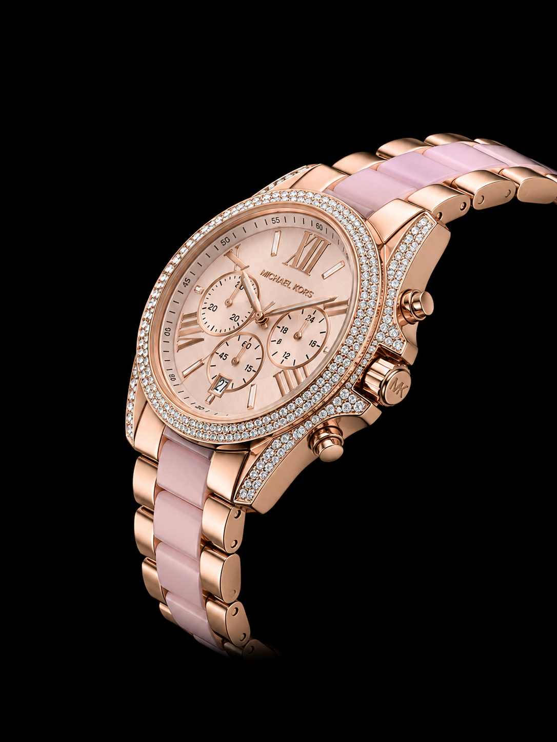 Michael Kors Diamond Customized Luxury Women's Watch