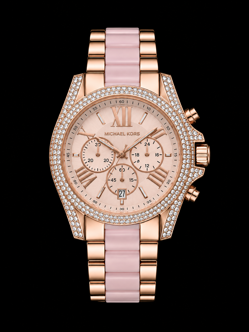 Michael Kors Diamond Customized Luxury Women's Watch