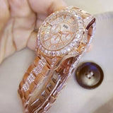 Aurora Royale Diamond Women's Watch – Rose Gold Edition