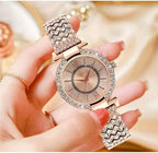 Eternal Grace Diamond Women's Luxury Watch – Elegant Diamond Timepiece